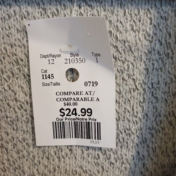 Women's Monteau Long Sleeveless Cardigan Size Large - Picture 4 of 8